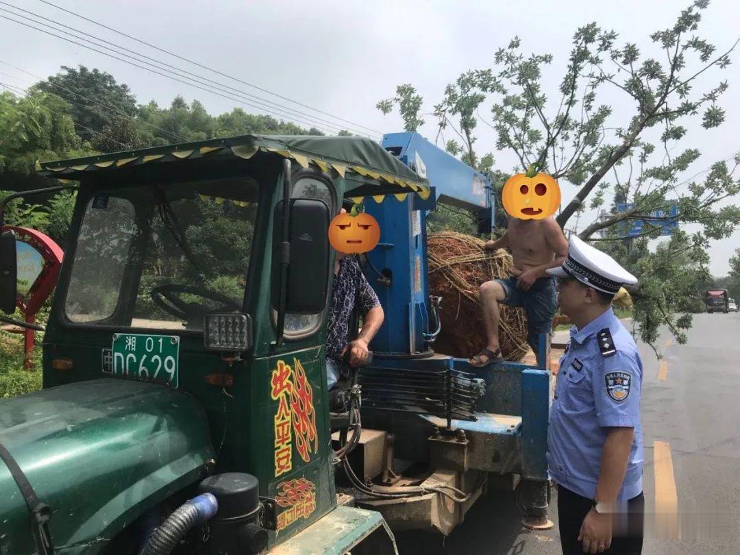 ＂原＂宁乡交警|这辆车被扣！交警查获时惊出一身汗！