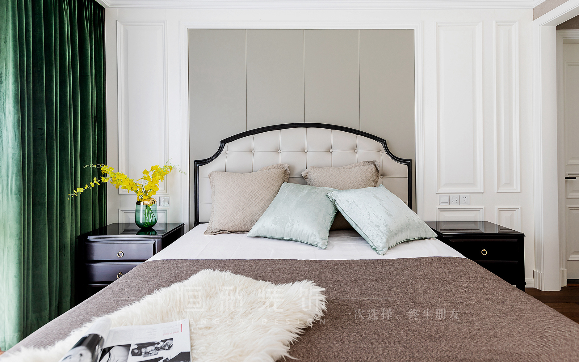 「衣帽间」新作首发 | 260㎡美式轻奢，空无一物，美到极致