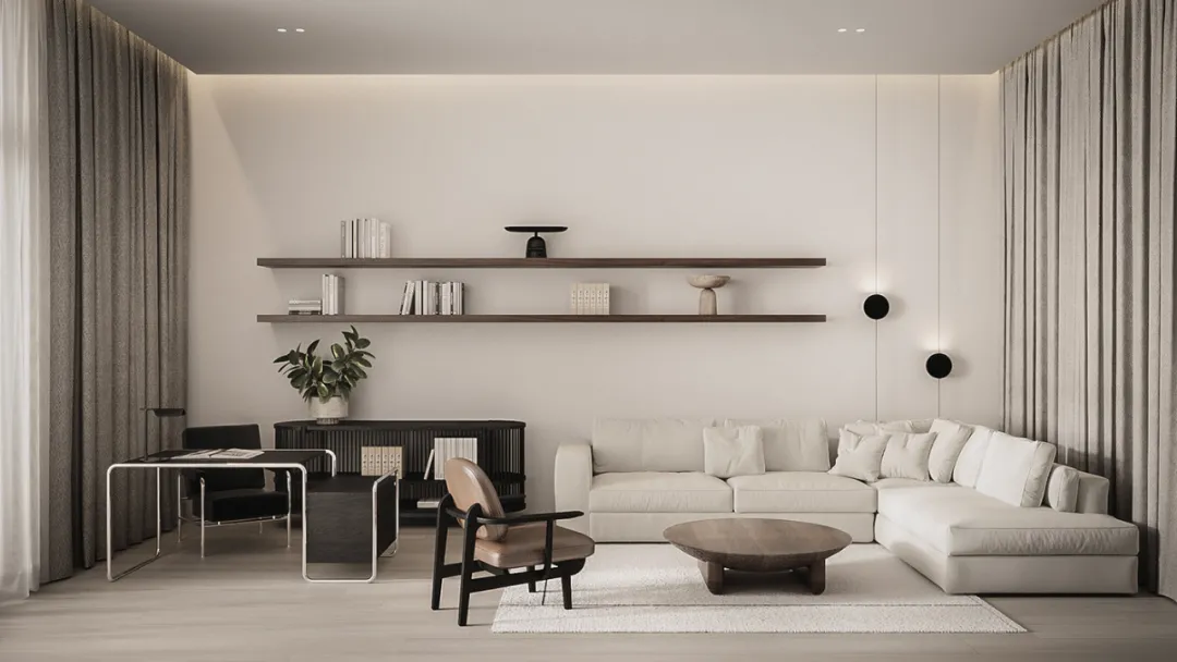 |400㎡独栋别墅,极简格调下的东方禅意