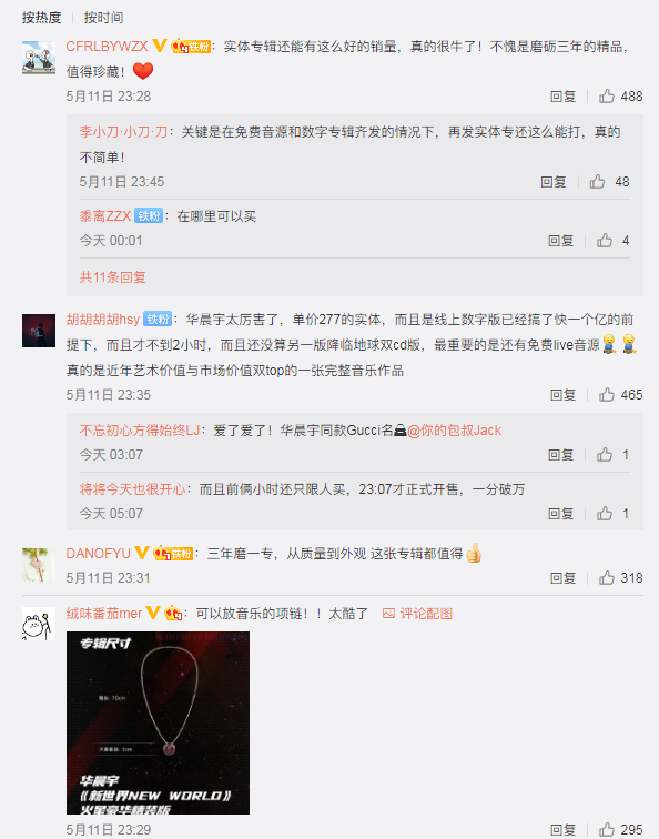 『飞儿乐团』华晨宇发新歌实体专辑一分破万，三年磨砺出来的专辑，海外音乐平台数据暴增