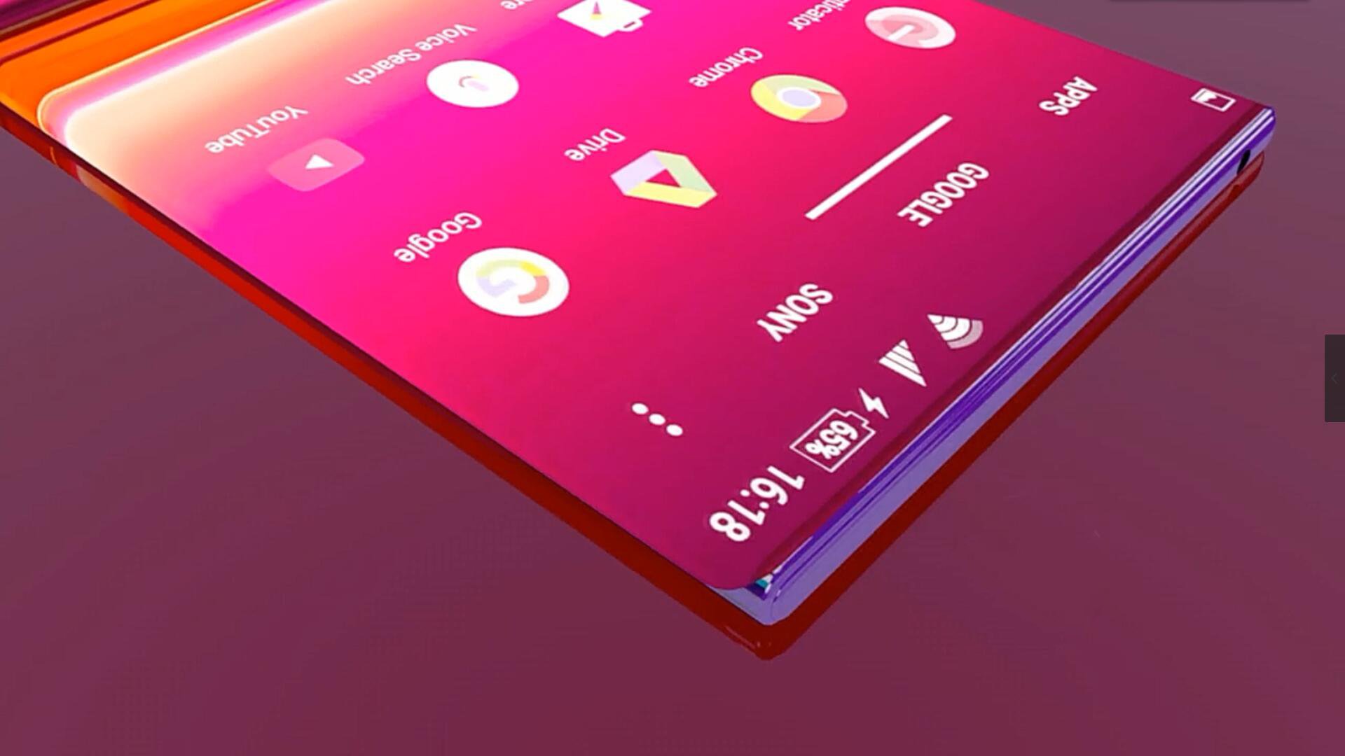 华为鸿蒙系统|华为Mate40Pro概念图：瀑布环绕屏+鸿蒙系统，这样的华为才最豪横