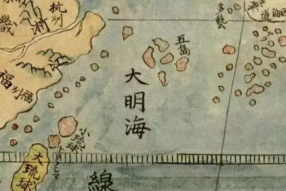 『日军』明朝绘制的第一幅世界地图 : 菲律宾都是附属国