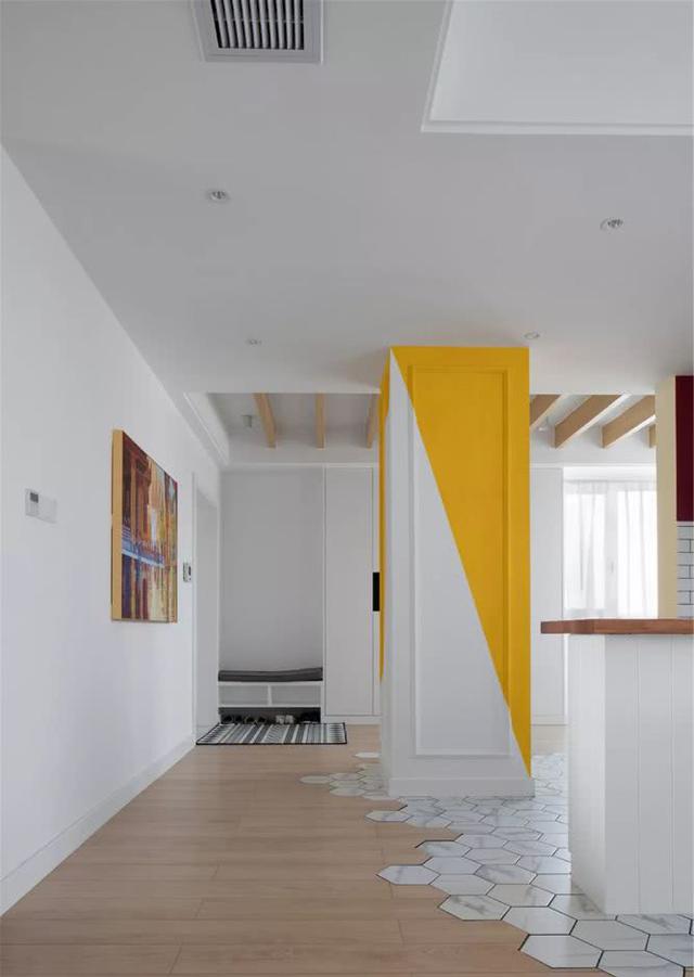 143平的简约风大宅，进门就有一个休闲区，太羡慕了！