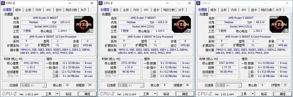 apu|锐龙3000XT系列处理器天梯榜评测：体质大提升 4.5GHz随便超