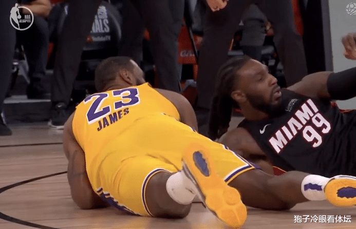 克劳德|61秒内两度对詹姆斯下黑手 热火恶汉名不虚传 裁判一概无视