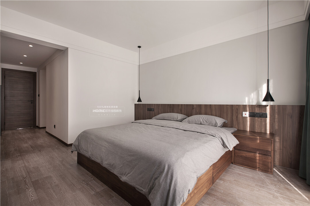 |180平现代简约风,简练稳重,追求自然惬意