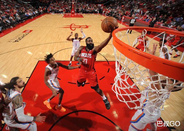 詹姆斯·哈登|23+11又25+13！飙7记三分吊锤火箭，加里纳利摊牌：我们车轮哈登