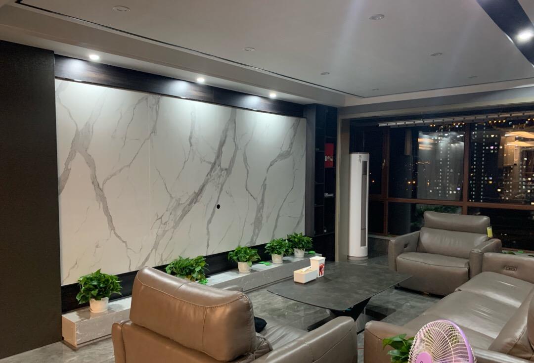 【】145平新房历时半年装修完毕，效果真心漂亮，电视墙特别耐看！