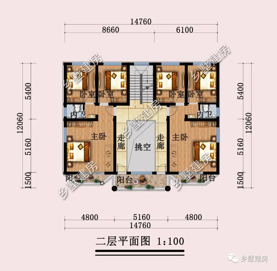 |主体44万，三层欧式别墅，看了就想建