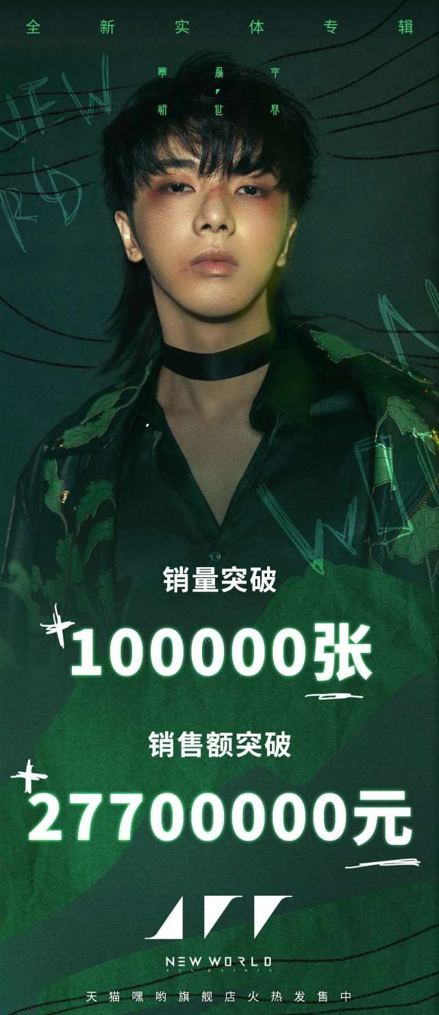 『飞儿乐团』华晨宇发新歌实体专辑一分破万，三年磨砺出来的专辑，海外音乐平台数据暴增