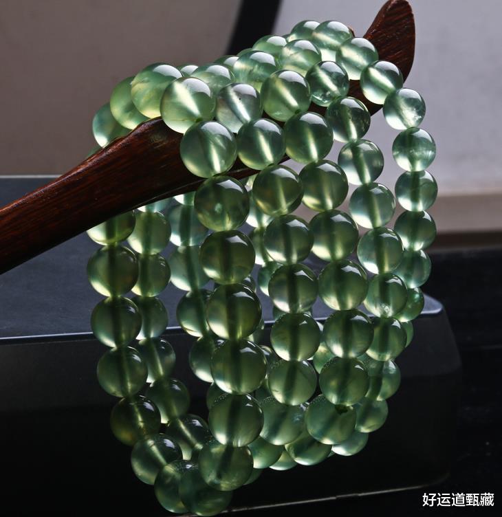 银元|质地通透细致,神似冰种翡翠,希望之石葡萄石