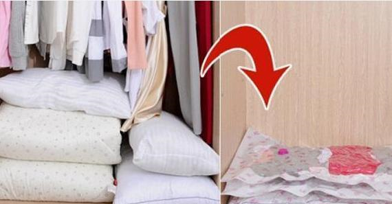 |衣柜空间不够用?教你一招,衣服再多都有地方放