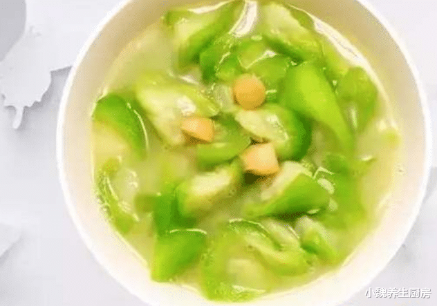 「丝瓜」丝瓜和它是天生一对，7月多喝此汤，鲜到流口水，简单又营养