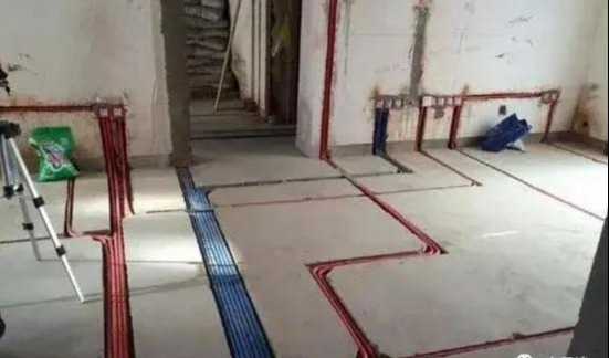 「」头一次见人装水电不开槽,这样装美观实用,最重要是省钱