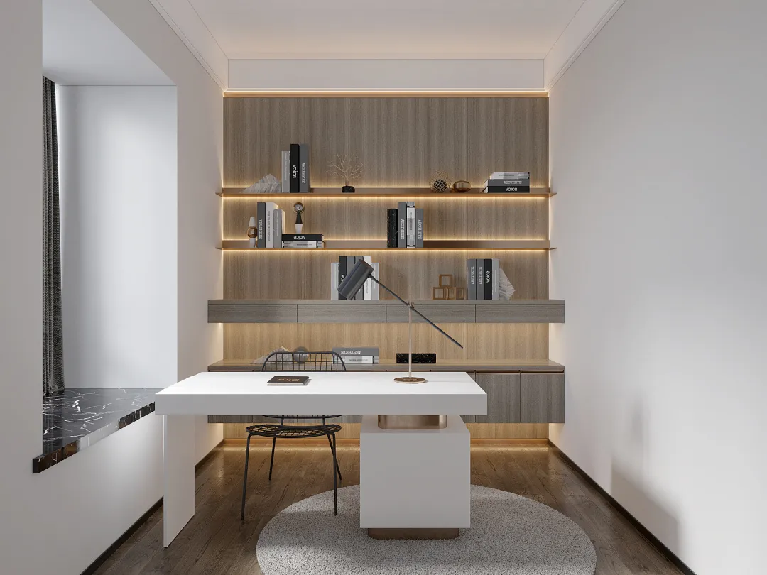 |当简约遇到轻奢，这便是理想中家的模样