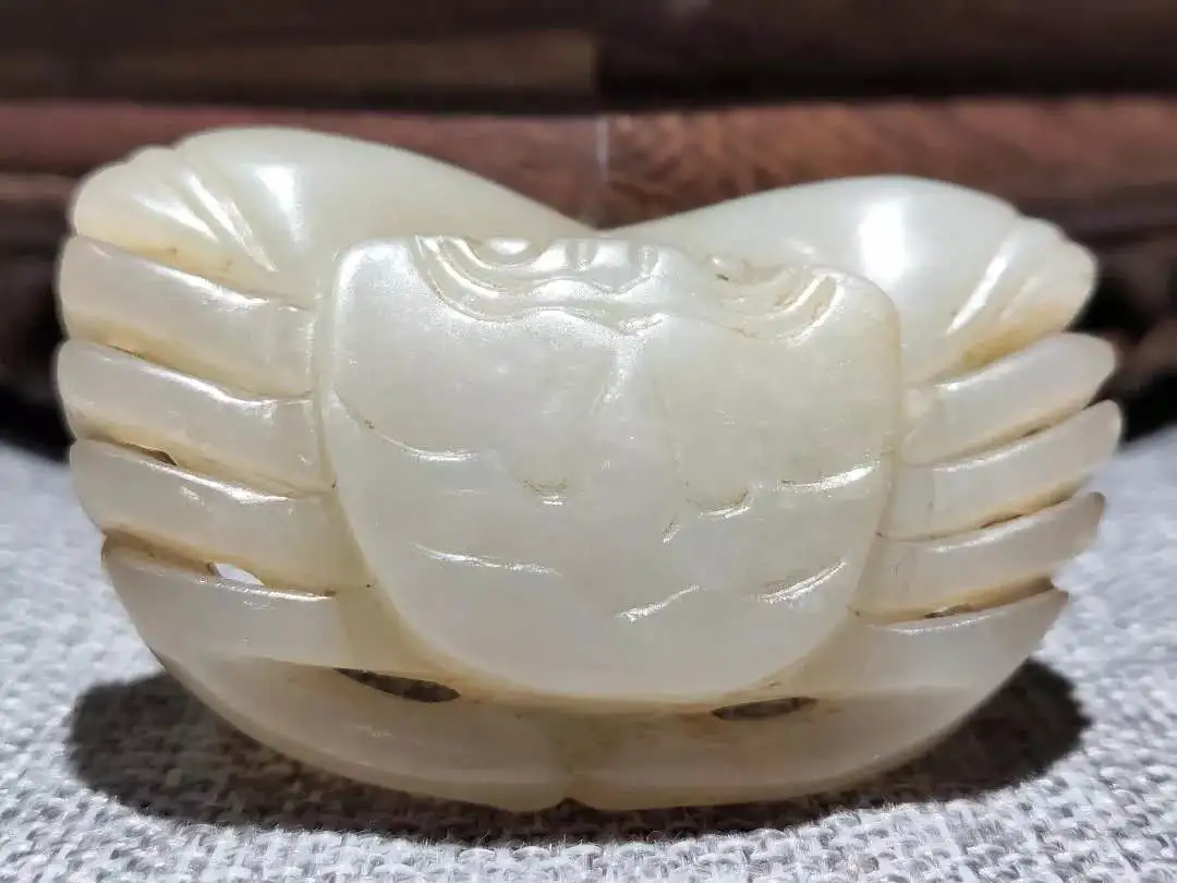 |古玉鉴赏 | 清和田玉蟹