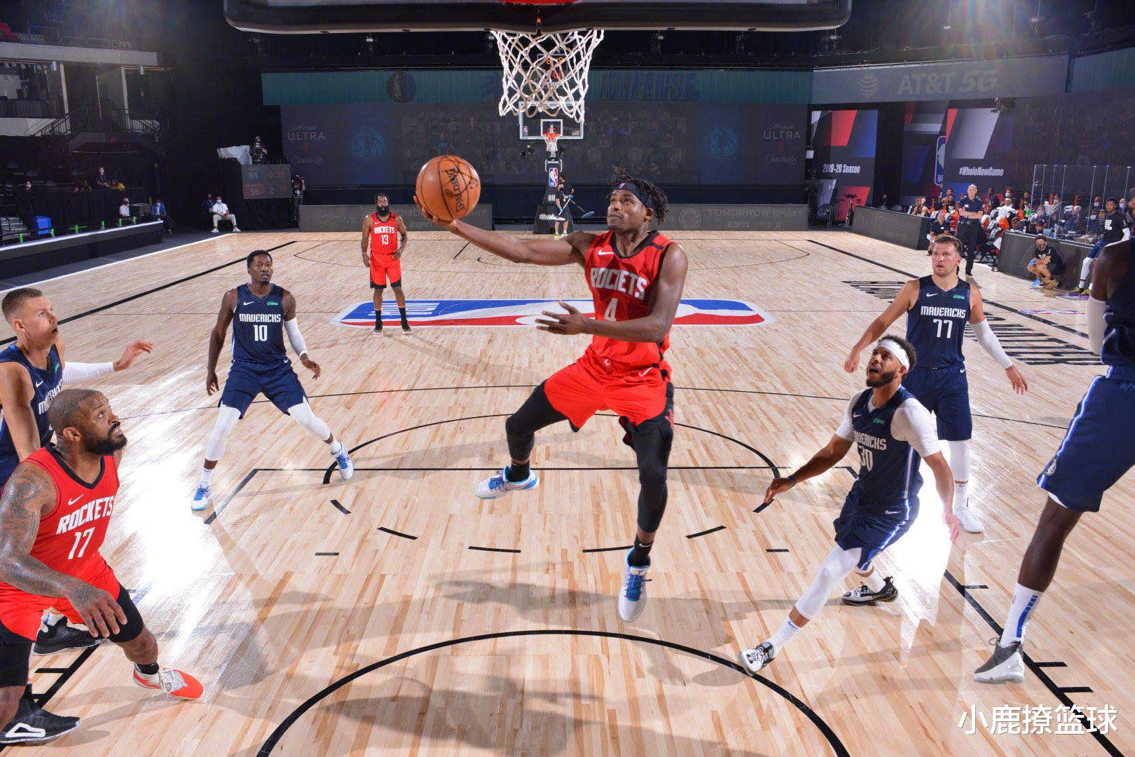 火箭队|火箭被吊打!三巨头73+13+13还落后,哈登拼尽全力,黑马三分太准