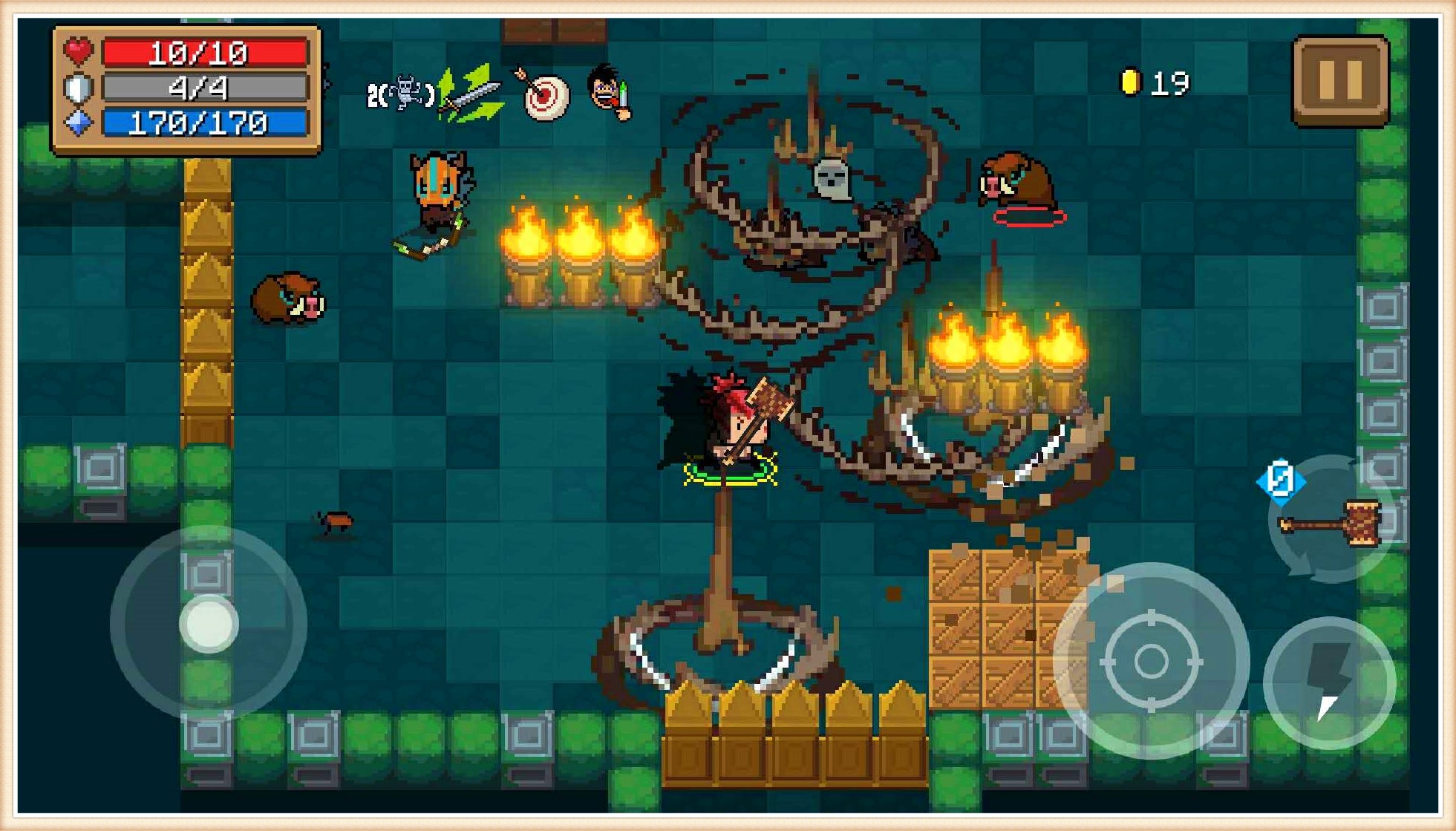 『元气骑士』元气骑士：曾经让地牢为之震撼的“天崩地裂锤”，现如今怎样了？