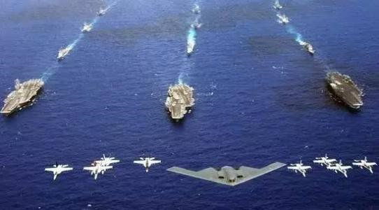 航母战斗群|美军释放危险信号，双航母战斗群动作频繁，4000陆战队已就位