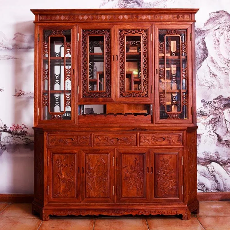 #紫檀#一起来谈\檀\——鸟足紫檀（老挝花梨）