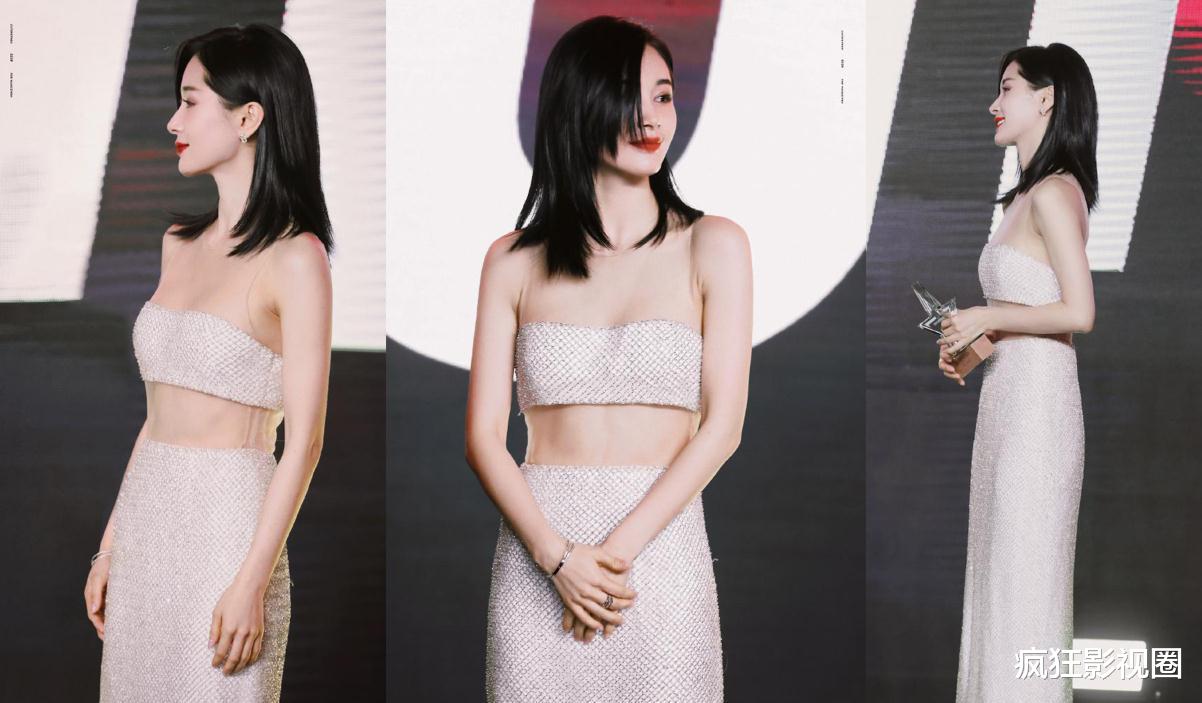 王子文：三点头倒立，王子文的瑜伽动作难度越来越大，网友：这谁顶得住？