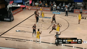 开拓者队|拼了！安东尼单节14分硬抗湖人！可惜啊！他打完开拓者最后一场球