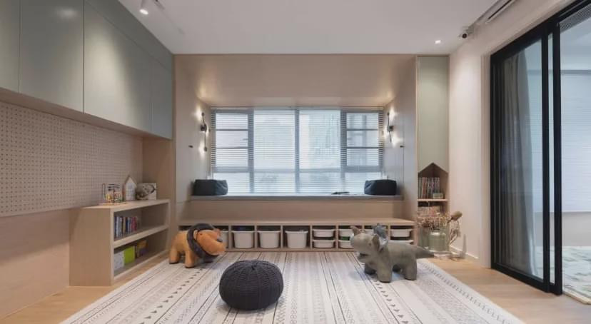 |132㎡四室治愈系亲子宅，不仅仅有颜值，高级感爆棚