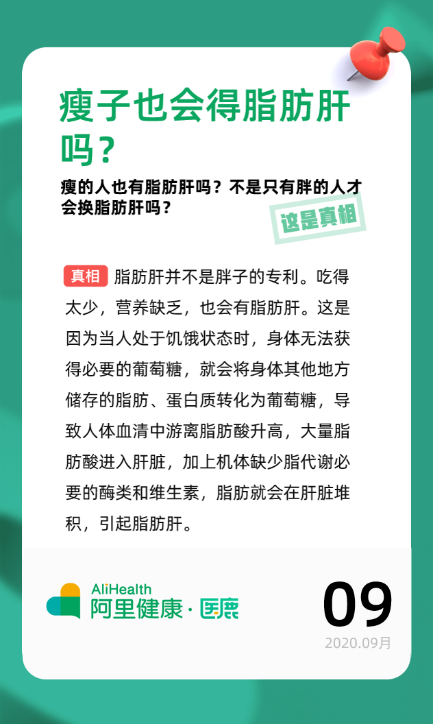 牙齿|瘦子也会得脂肪肝吗？