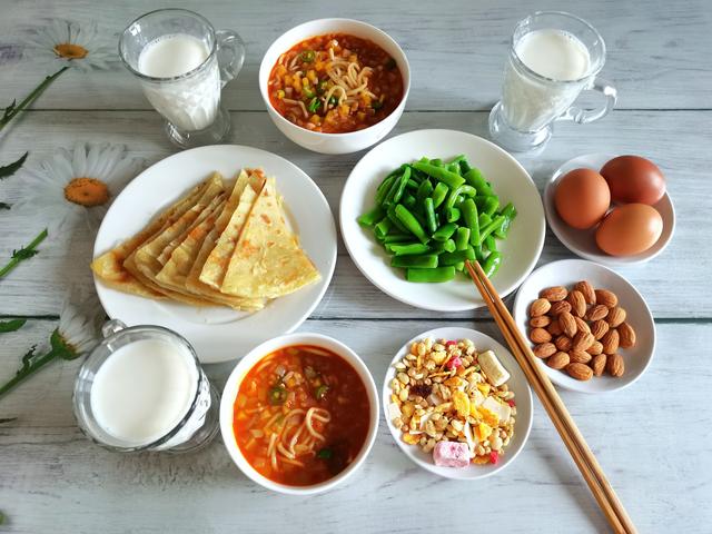 南瓜|三伏天的早餐意外走红，天热早餐更精美营养足，网友：生活美如诗