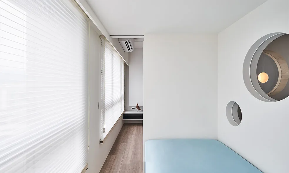 『』56㎡ 打造四居室，1㎡ 都不浪费！