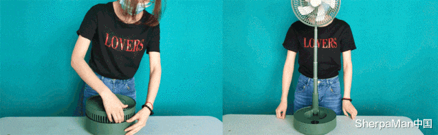 半导体|小米有品厉害了！不用插电的空气循环扇，随意调高度，用完塞床底