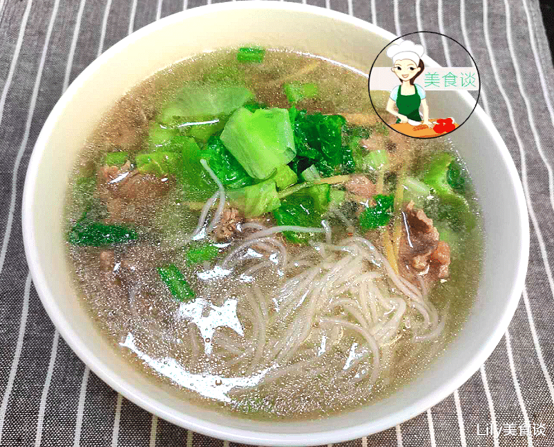 牛肉|秋天就馋这碗粉，有菜有肉，鲜香爽滑，补充能量，一整天精神饱满