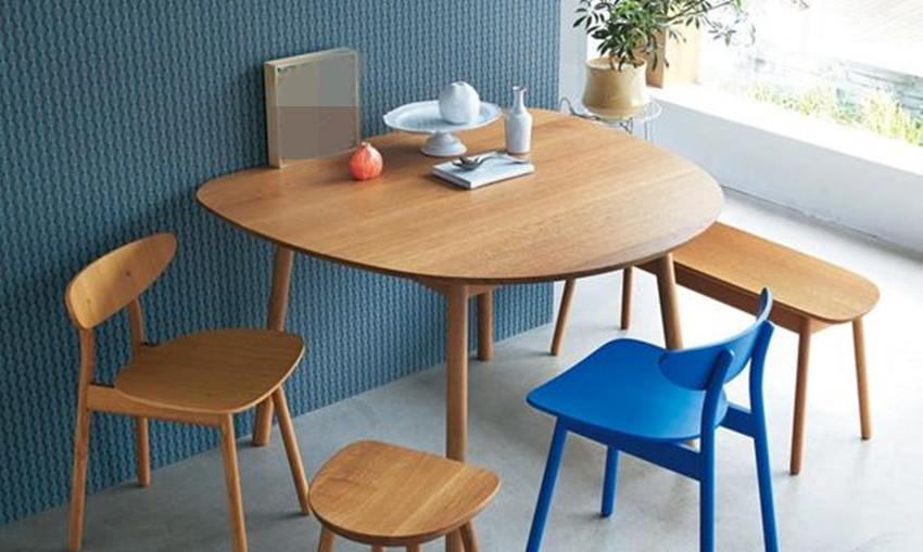 ##不服不行！大圆桌切一半，日本人家里都流行装这种半圆式餐桌了