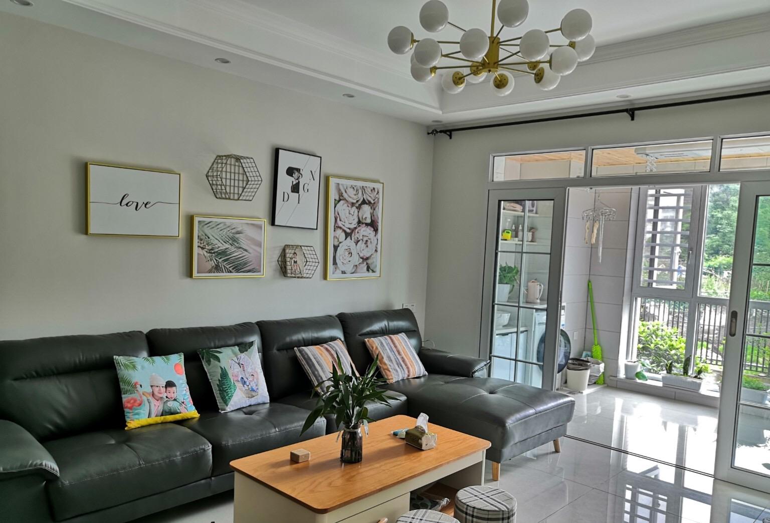 「」为了装修不被坑，自己辛苦一年终于完工，很漂亮，特别满意！晒晒