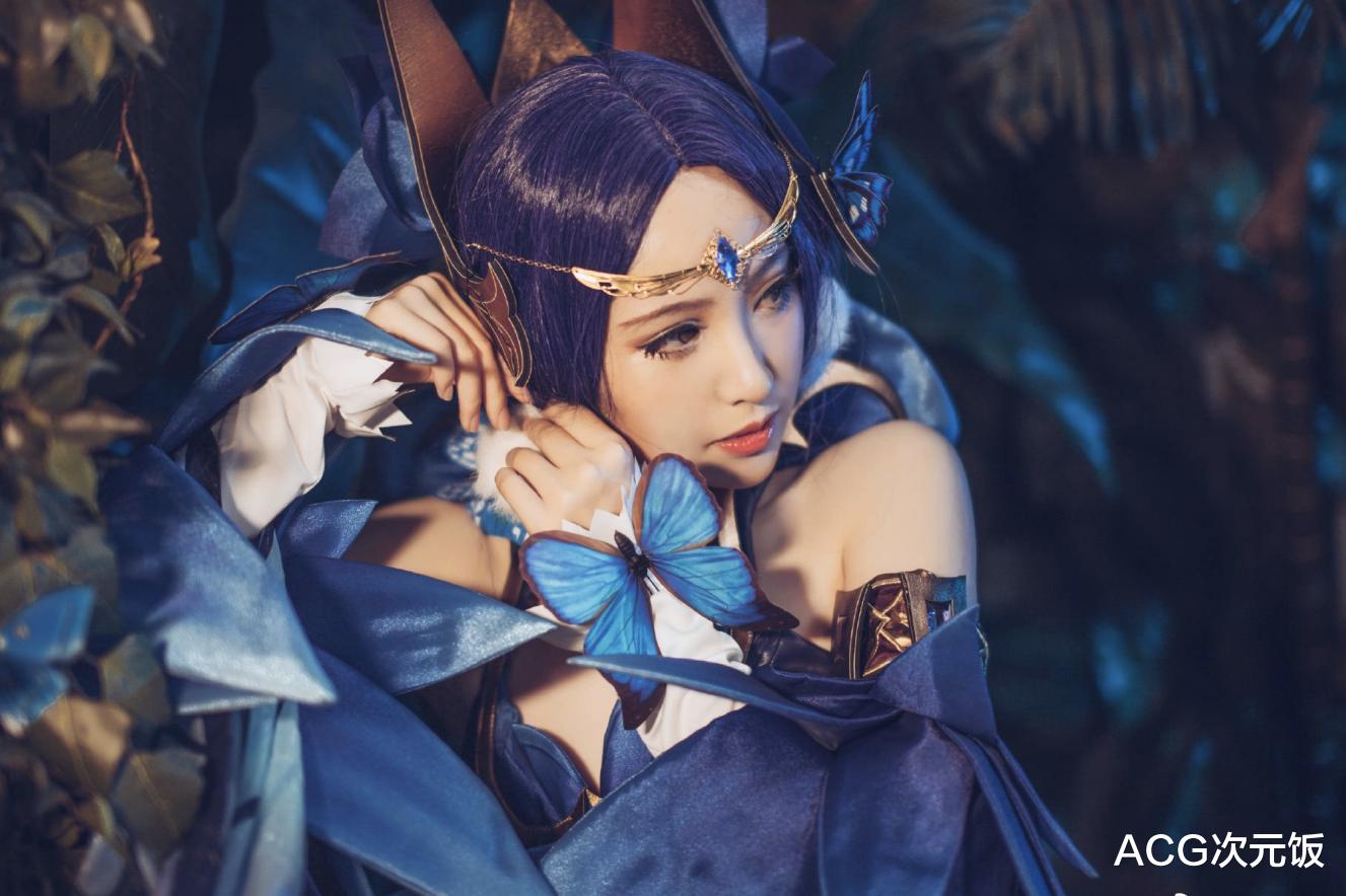 貂蝉■ACG最靓COS第27期:蝴蝶翩翩入梦来,貂蝉颜值爆表魅惑众生