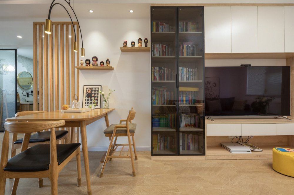 |108㎡北欧原木混搭，自然又舒适！