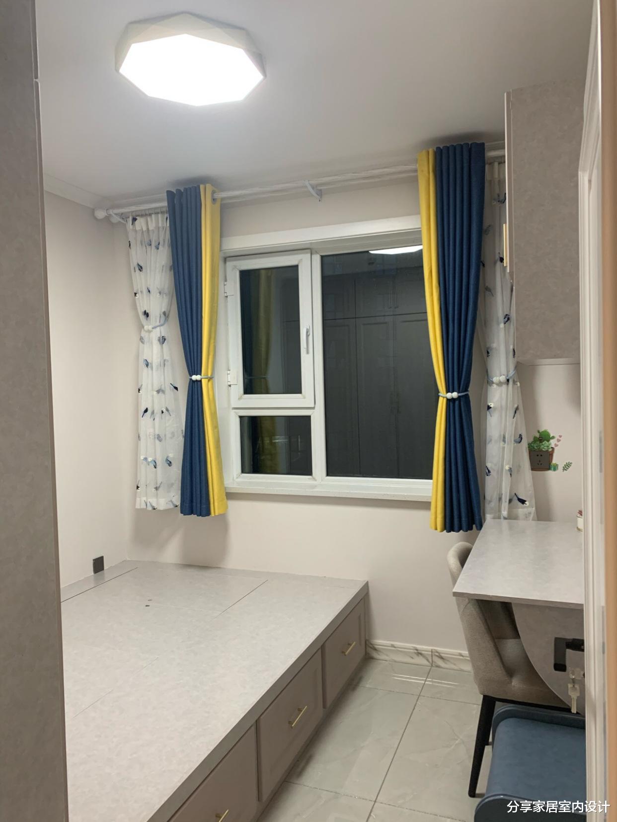 ##终于装修完工，没请设计师，全屋非常漂亮，电视墙特别时尚！