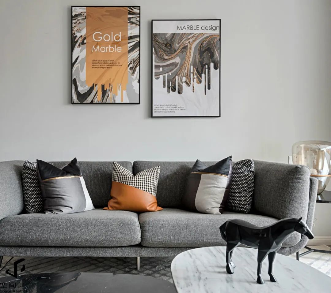 ##70平简约小户型，木质与轻奢元素，恬静舒适的空间，住出惬意感