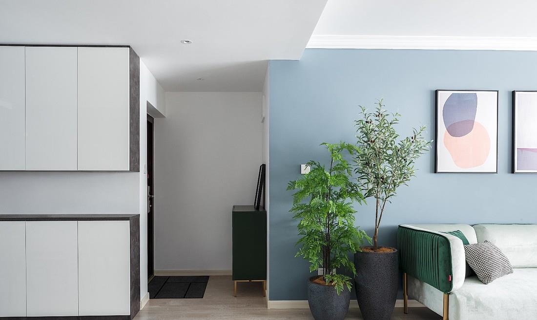 |晒88平两房，装修不算特别惊艳，但清爽耐看，预算不多可以参考下