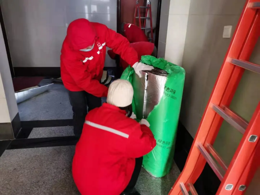 今朝看东营 寒潮来势汹汹，公服人与您温暖同行