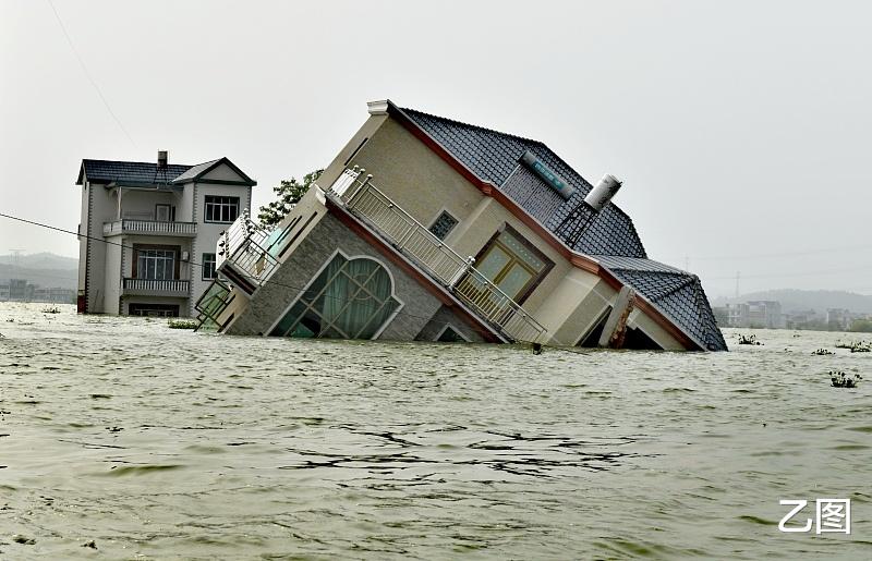 乙图|长江洪水肆虐，15张图看鄱阳湖流域水灾，张张触动人心