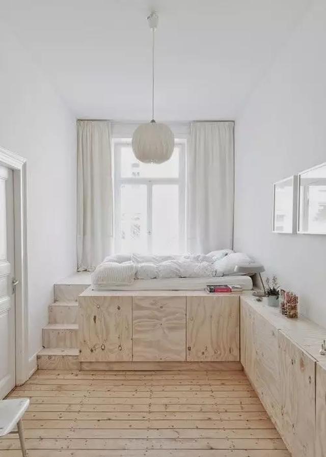 『』卧室别装榻榻米了，占地方还憋屈，装成柜子床收纳翻倍还省空间！