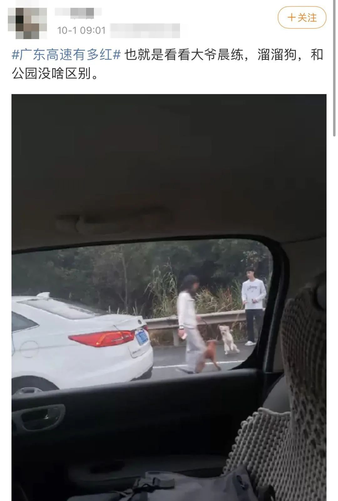 堵车|国庆堵车大赏，踢毽遛狗常规操作，高速上钓鱼你见过？