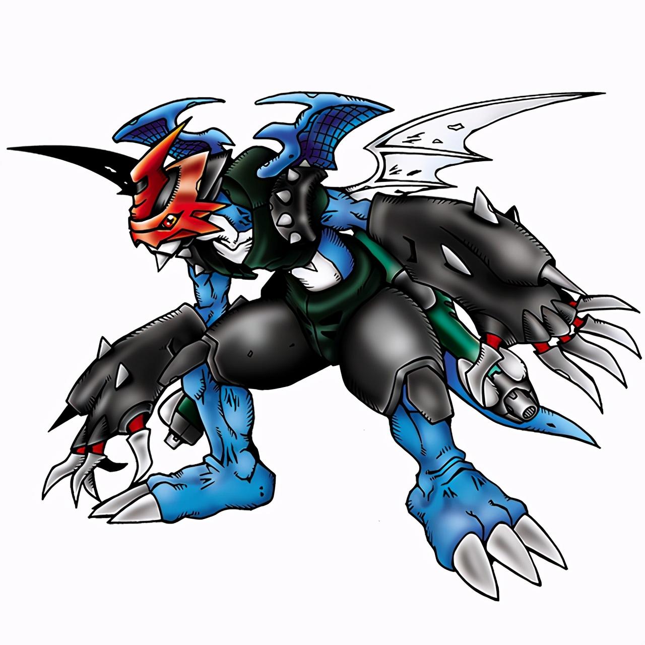 数码宝贝|它是四圣兽中青龙兽的前身，以完全体逼出帝皇龙甲兽