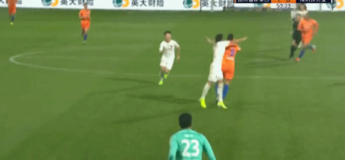 山东鲁能|中超鲁能2比0送深圳4连败，佩莱赛季首球，国脚替补单刀定胜局