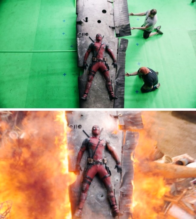 #漫威#笑疯了！去掉特效的科幻电影有多扎眼？网友：霸气全失！