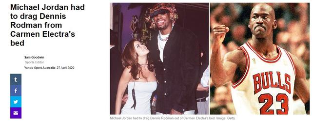 罗德曼@把罗德曼从乔丹身边夺走,又迫使罗德曼主动离开,这是怎样的传奇女性