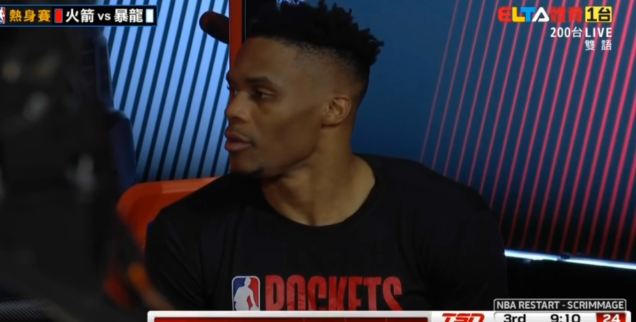 詹姆斯·哈登|威少10＋9半场打卡，第一超巨哈登单核大战总冠军，一波流轰21＋10