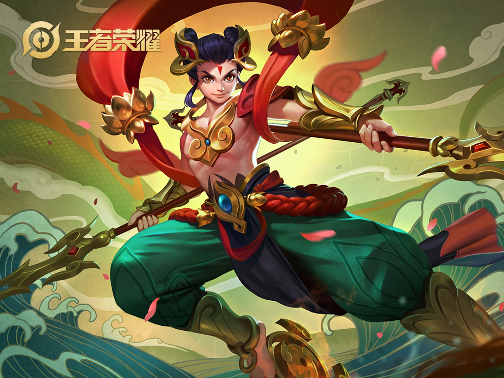 打野|王者荣耀哪吒57%胜率登顶胜率第一，“黄刀流”哪吒超细致打法教学