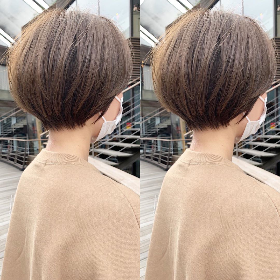 短发|越来越多女性短发这样剪，蓬松利落显脸小，你看到底有多美